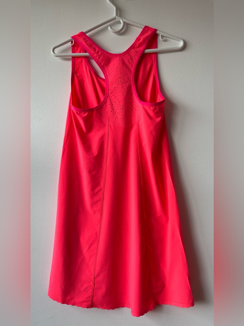 Lululemon Athletica Tennis Neon Coral Dress size S